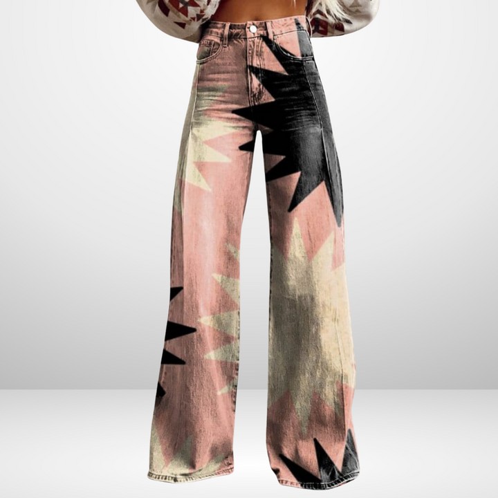 FLORINA™ | Pantalon Vintage au Charme Intemporel