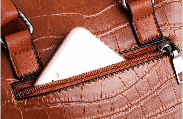 HELGA™ - ENSEMBLE DE 4 SACS EN CUIR ÉLÉGANT