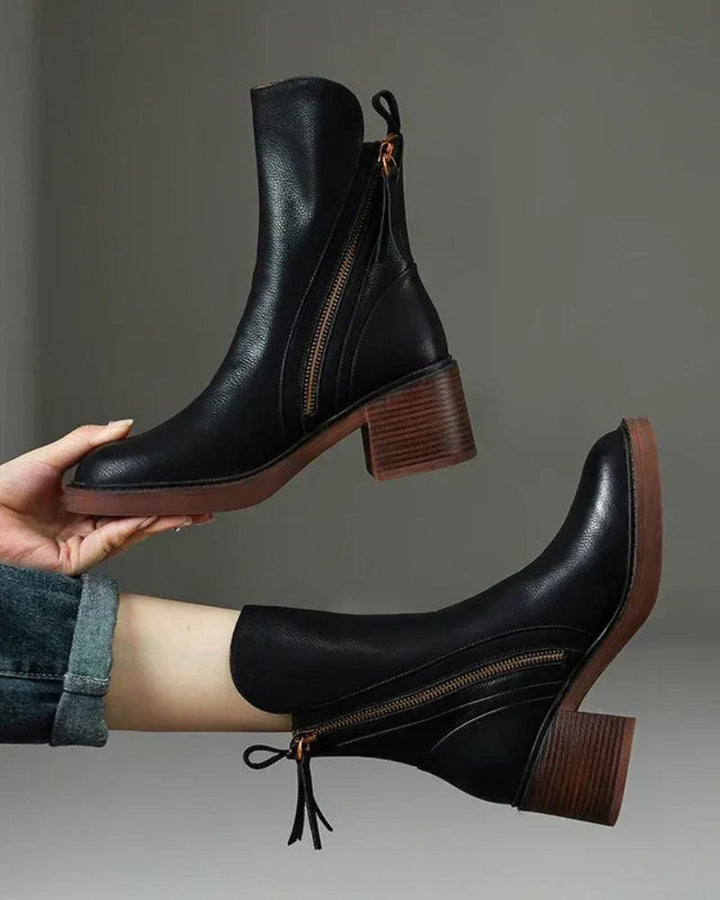 Belle Étoile Nice™ | Garciel - Bottines en cuir