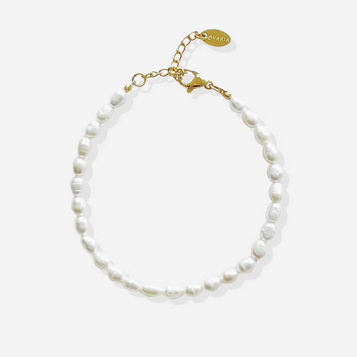 Sami™ | Bracelet perlé en nacre naturelle