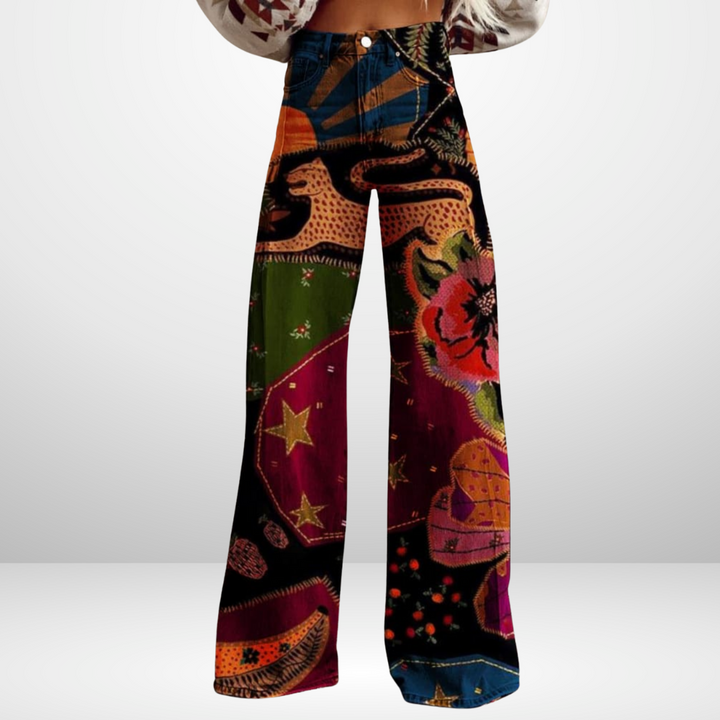 ERINA™ | Pantalon Vintage au Style Artistique