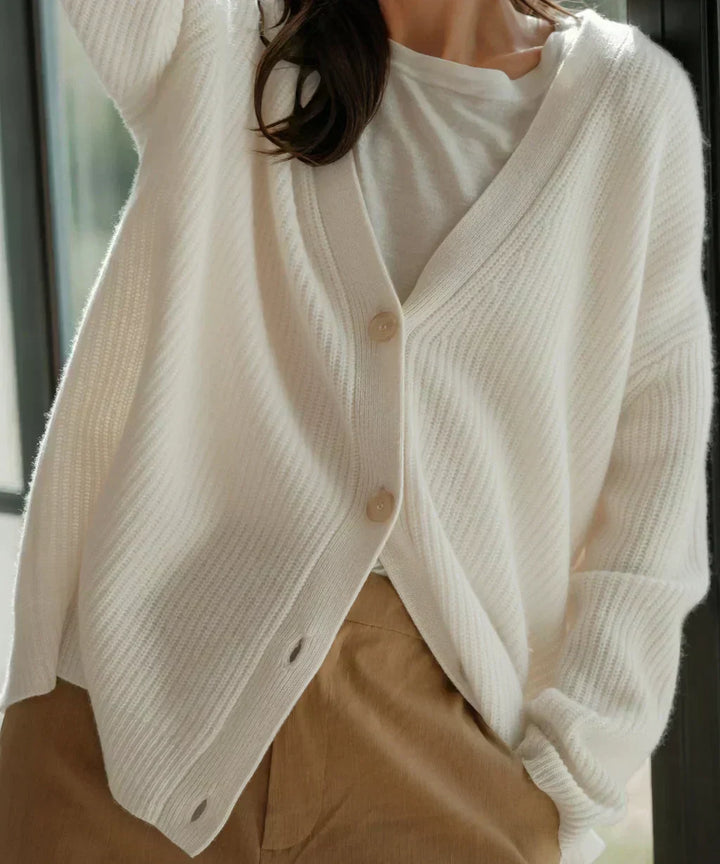 Ambra | Cardigan Ultra Confortable en Cachemire