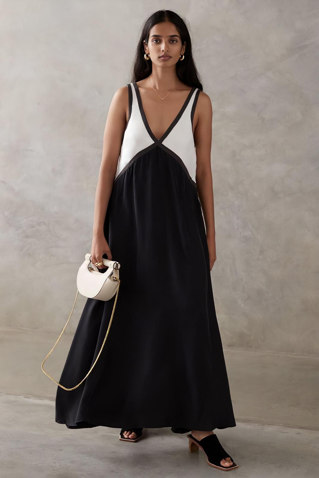 Elena - Robe Midi sans manches