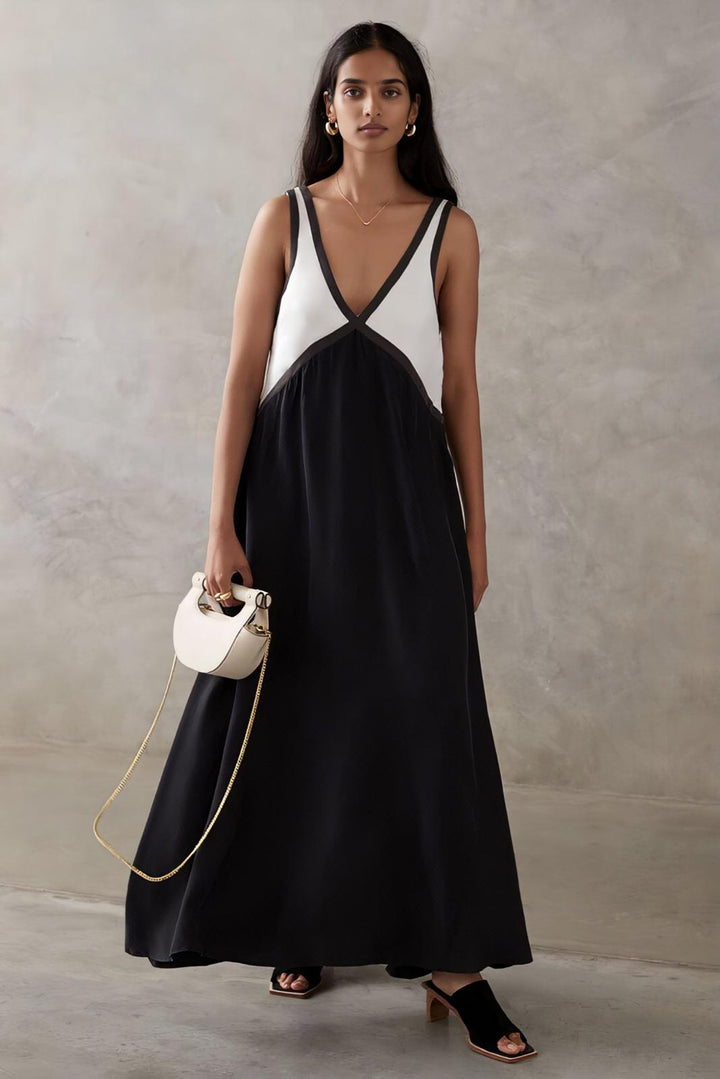 Elena - Robe Midi sans manches