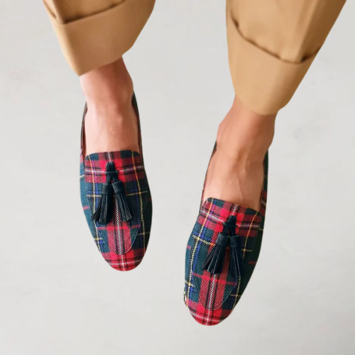 Nicole | Mocassins à bout rond et pampilles