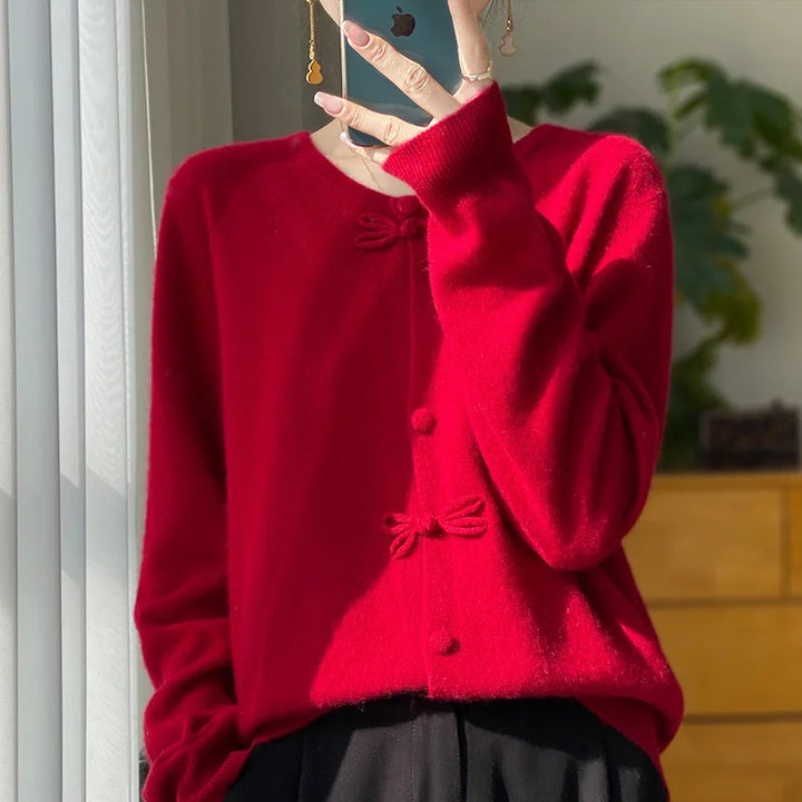 Claire | Cardigan avec Nœuds