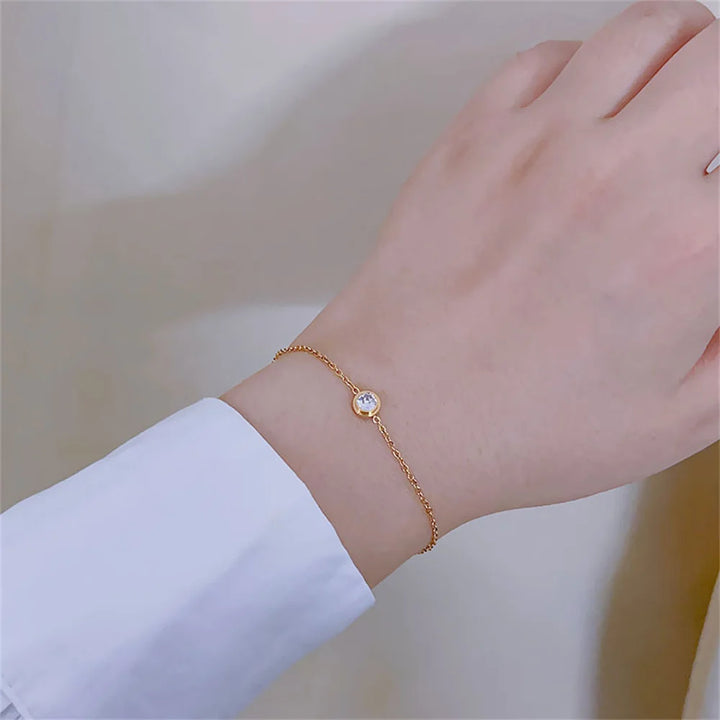 Élena™ | Bracelet classique en zirconium