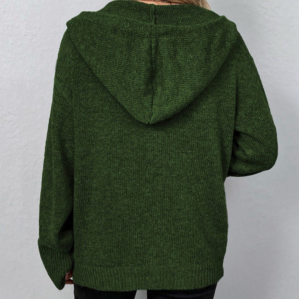 Ariella | Cardigan à Capuche et Boutons