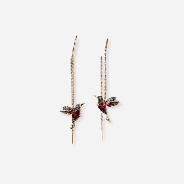 Kolibrie™ | Boucles d’oreilles design motif colibri